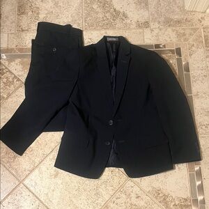 Van Heusen Boys Navy Suit Size 10 Husky